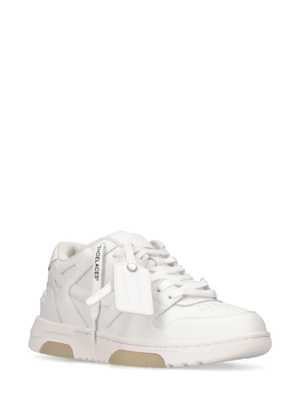 OFF-WHITE OUT OF OFFICE “OOO” CALF LEATHER WHITE - immagine 6