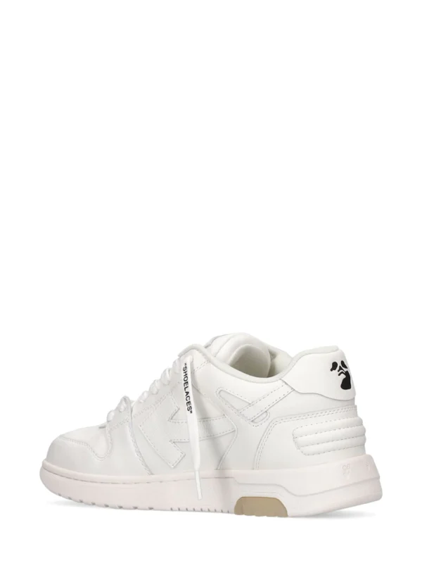 OFF-WHITE OUT OF OFFICE “OOO” CALF LEATHER WHITE - immagine 3