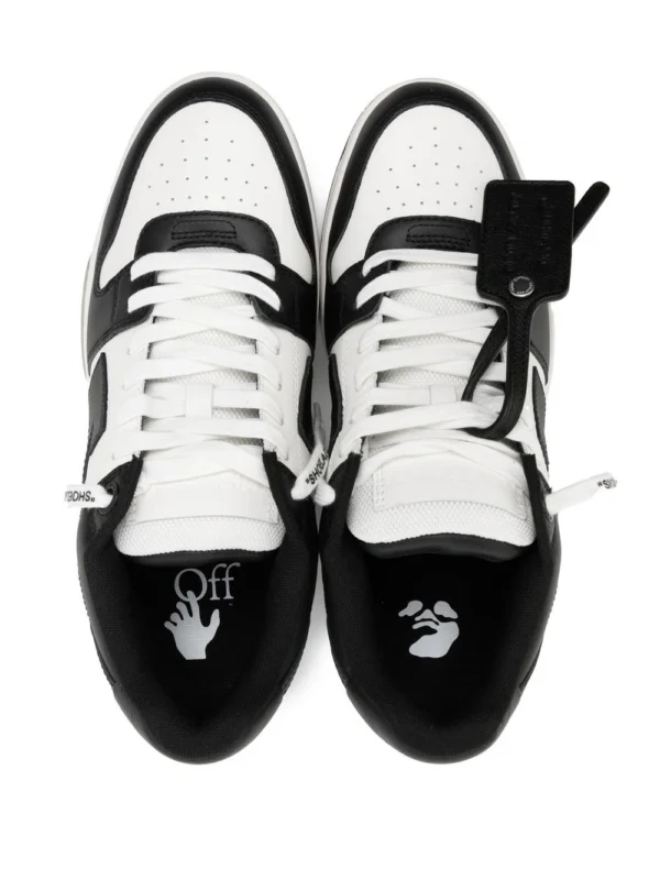 OFF-WHITE OUT OF OFFICE “OOO” CALF LEATHER BLACK - immagine 3