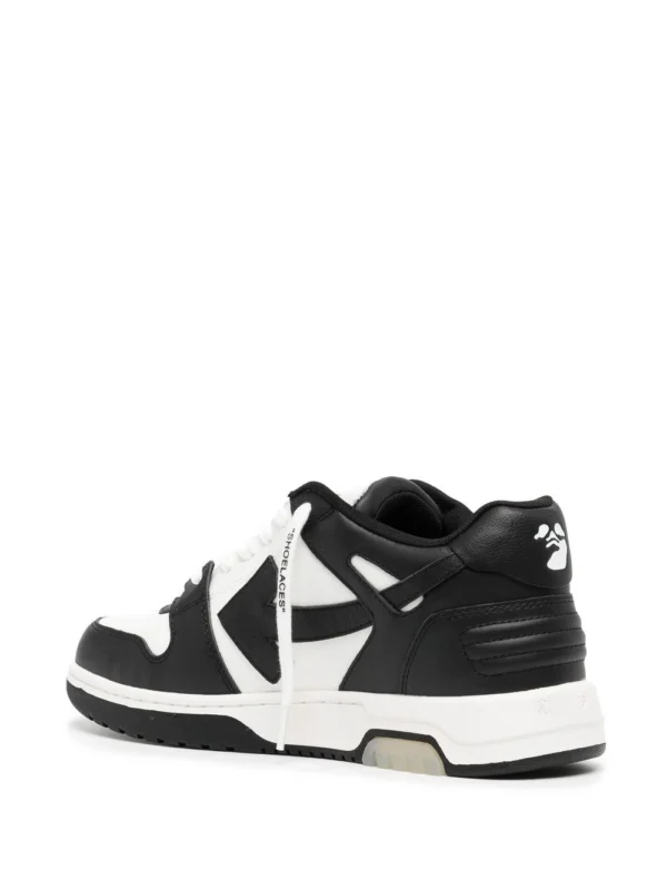 OFF-WHITE OUT OF OFFICE “OOO” CALF LEATHER BLACK - immagine 4