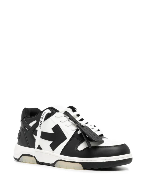 OFF-WHITE OUT OF OFFICE “OOO” CALF LEATHER BLACK - immagine 2