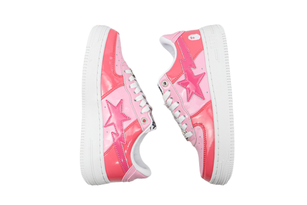 BAPESTA COMBO PINK-WHITE - Image 2