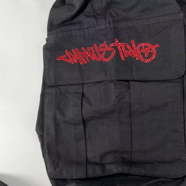 GRAFF CARGO BLACK-RED (RHINESTONE) - immagine 6