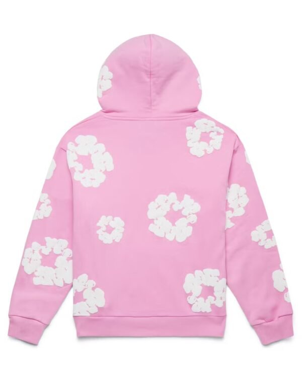 DENIM TEARS – Hoodie Pink - Image 2