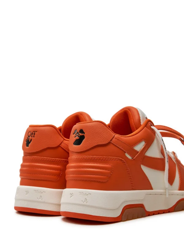 OFF-WHITE OUT OF OFFICE “OOO” CALF LEATHER ORANGE - immagine 3